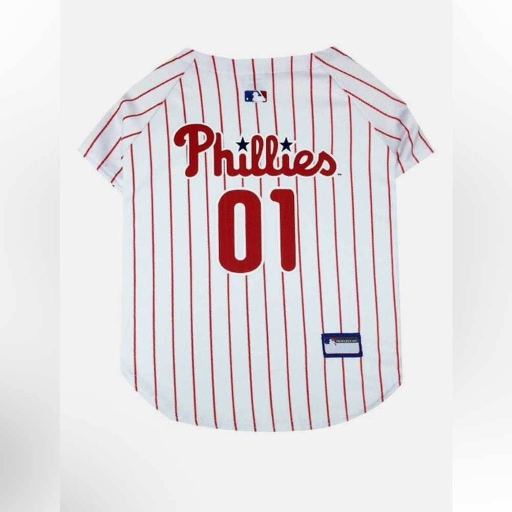 Pets First Philadelphia Phillies Pet Jersey‎  Size L